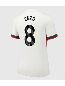 Chelsea Enzo Fernandez #8 Replika Borta Kläder Dam 2025-26 Kortärmad